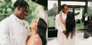 Travis Hunter’s Wife Caught Dodging His Kiss at Wedding—Internet Reacts Strongly travis hunter wife dodges kiss at reception