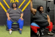 725lb Man Nearly Died—Now He’s Down 150lbs and Inspiring Millions as a Fitness Star sal weight loss journey 150lbs in 8 months
