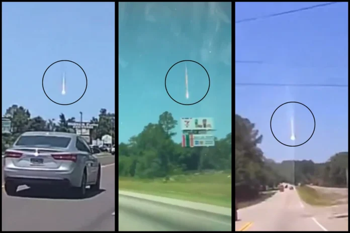 southeast usa fireball sightings june 2025