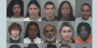 Georgia Crime Ring: 19 Busted After $5,300 Mall Theft Spree Across 11 Locations 19 people arrested georgia mall theft