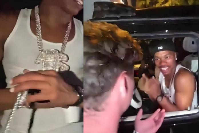 Lil Baby snatches Jack Doherty’s chain