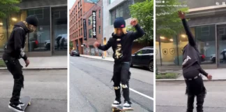 Lil Uzi Vert Shares Personal Message and Shows Off Skateboarding Skills Lil Uzi Vert skateboarding