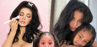 Stormi Had the Funniest Reaction to Kylie Jenner’s Throwback Wig Look Stormi roasts kylie throwback outfit