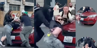 Shocking Moment: Woman Hit by Car During Weekend Protests in Los Angeles Woman Hit by Car During Weekend Protests