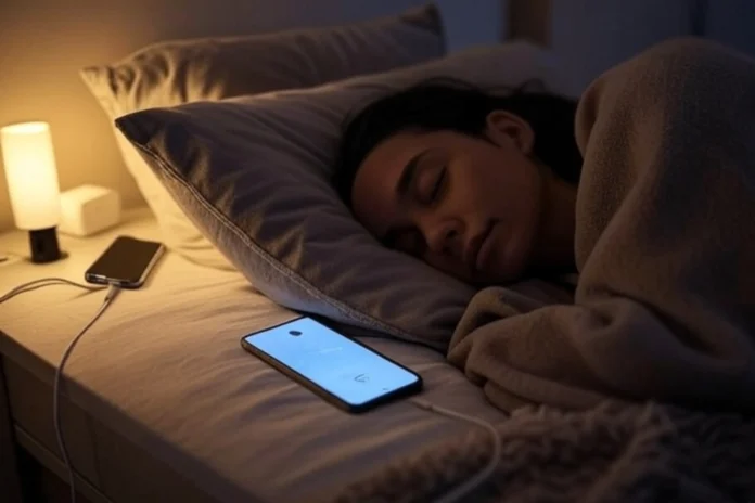 apple warning about sleeping next to charging phone
