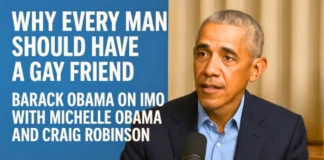 Barack Obama Explains Why Gay Friendships Make Men More Human obama says every man needs a gay friend