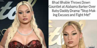 Bhad Bhabie Calls Out Alabama Barker Over Alleged Hookup With Her Baby Daddy: “Stop Making Excuses and Fight Me!” Bhad Bhabie Alabama Barker fight