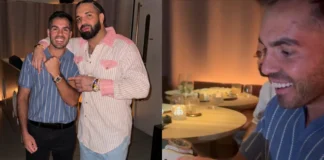 Drake Surprises Kyle From NELK With $200K Rolex During London Birthday Bash drake gifts rolex to kyle nelk