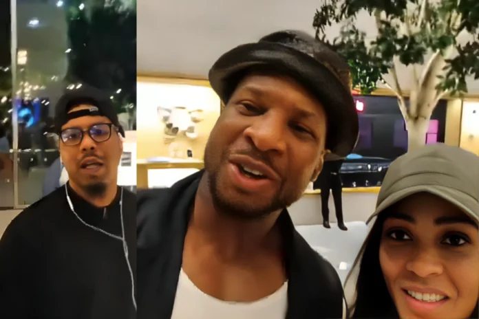 jonathan majors defends meagan good