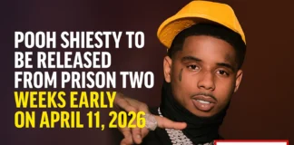 Pooh Shiesty’s Release Date Gets Cut Short by 2 Weeks pooh shiesty early prison release