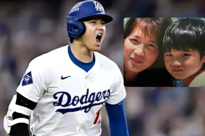 shohei ohtani mother part time job