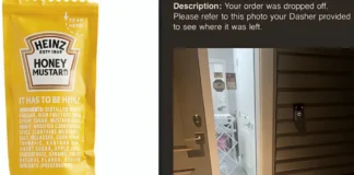 Sleepwalking Woman Accidentally DoorDashed a Single Sauce Packet woman orders honey mustard on doordash while sleepwalking
