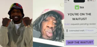 Tay 600 Shocks Fans by Going Undercover as a Woman to Enter the Viral “Tea App” how Tay 600 accessed Tea App disguised