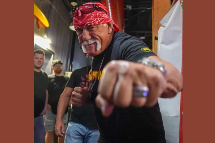 hulk hogan taken from home on stretcher