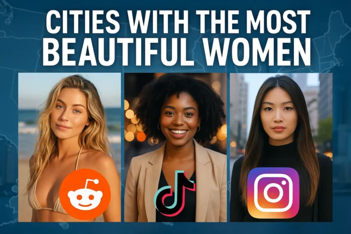 top american cities with most attractive women