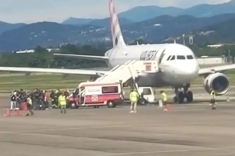 italy airport suicide security response