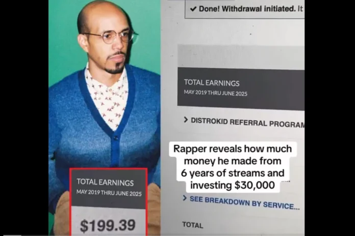 hip hop artist revenue
