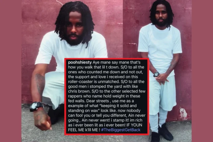 Pooh Shiesty speaks from prison
