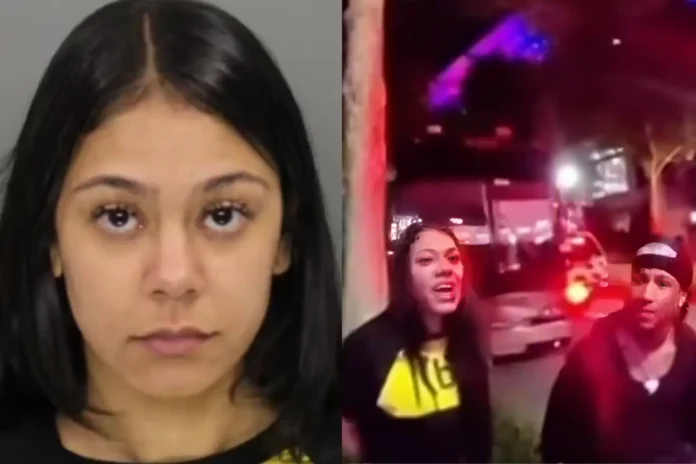 Bodycam footage of Karrahbooo’s arrest