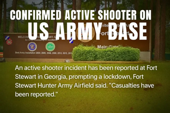 ACTIVE SHOOTER ON US ARMY BASE