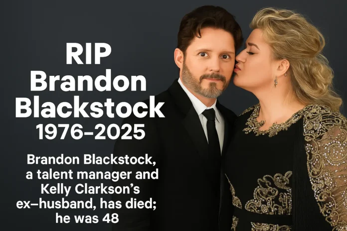 Kelly Clarkson's ex-husband, Brandon Blackstock