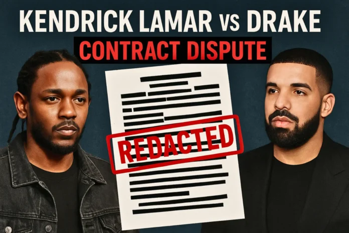 Kendrick Lamar signed a new contract with UMG