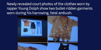 New Young Dolph Murder Photos Reveal Brutal Attack Photos of the clothes Young Dolph wore on the day he was ambushed and killed