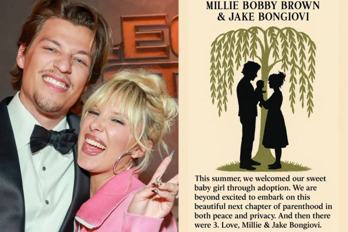Millie Bobby Brown is now a mother