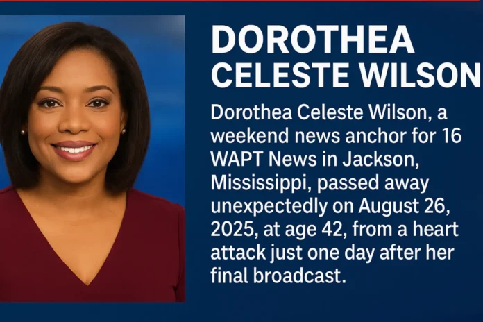 Celeste Wilson WAPT’s Weekend Anchor Has Passed Away