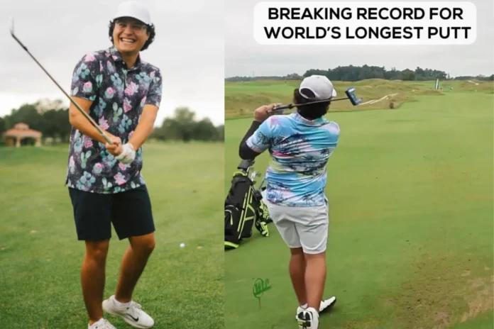 Golf YouTuber Henry Grillo breaks the world record