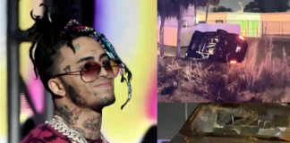 Lil Pump Reveals Near-Death Car Crash in Heavy Rain lil pump car crash in rain