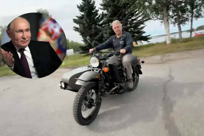 putin gifts alaskan man motorcycle anchorage summit