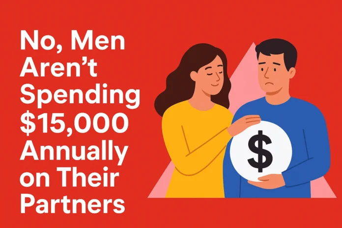 average man spending on girlfriend per year