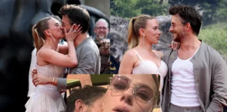 Scarlett Johansson & Jonathan Bailey Spark Frenzy With Viral “Neck Bite” Photo scarlett johansson jonathan bailey neck bite photo