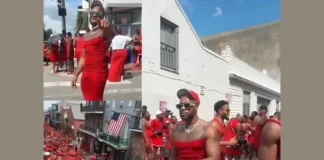 New Orleans Red Dress Run 2025 Goes Viral in a Sea of Red New Orleans Annual Red Dress 2025