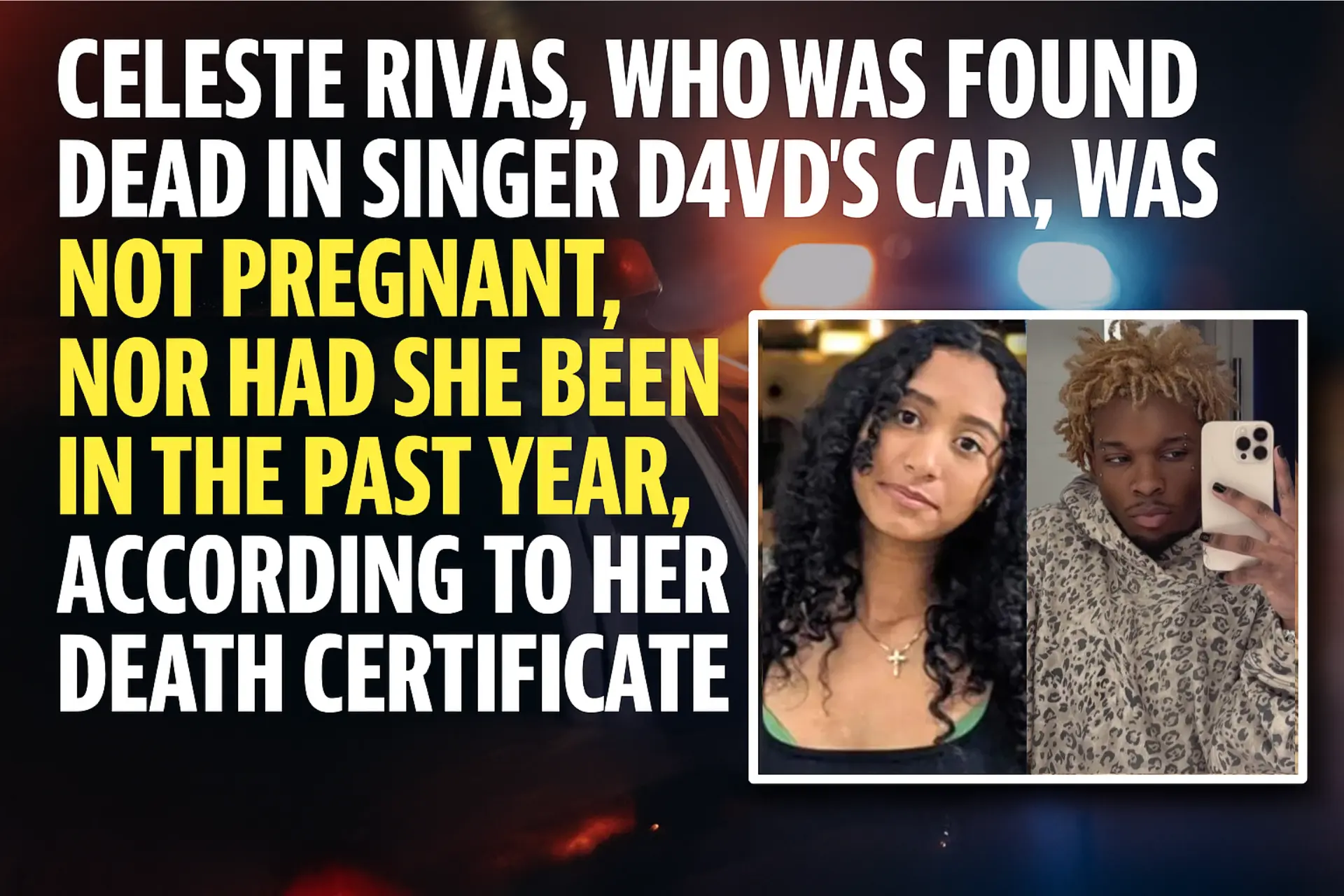 Celeste Rivas' Death No Pregnancy, Official Records Confirm