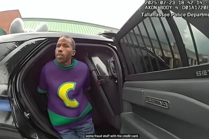 chuck e cheese mascot florida arrest