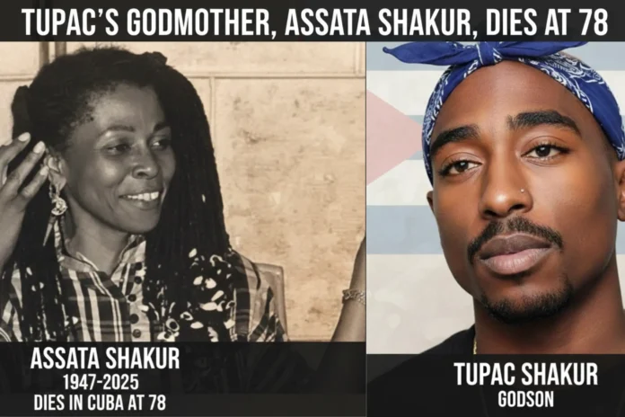 Tupac's godmother, Assata Shakur, dies in Cuba