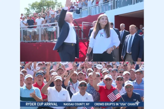 Crowd erupts in 