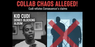 Kid Cudi Fires Back: Denies Sabotaging Ye & Drake Album Kid Cudi responds to the allegations made by Consequence, denying any involvement in stopping Ye and Drake