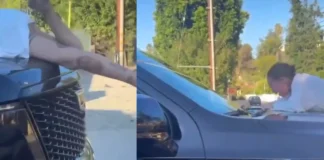 Bhad Bhabie Clings to Car in Explosive Fight with Le Vaughn Bhad Bhabi was spotted screaming and crying
