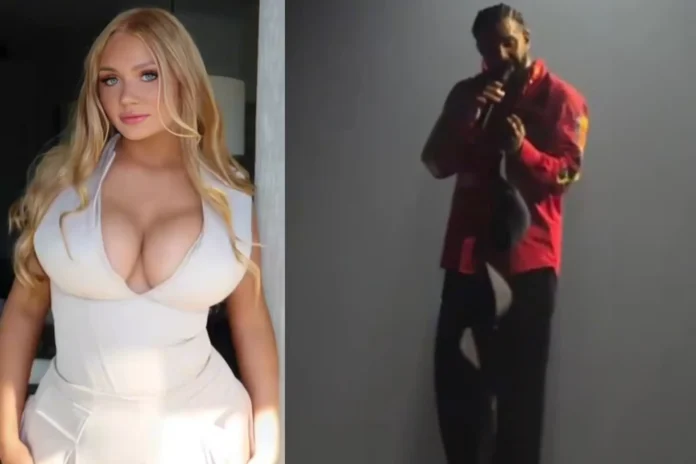 Drake was shocked by the bra size of a woman