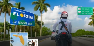 Florida Man Spotted Riding Motorcycle With Draco Strapped to His Back Florida man spotted riding around with a Draco strapped to his back