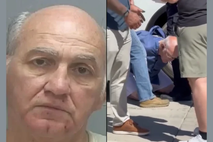 The 71-year-old audience member who was arrested at Charlie Kirk’s UVU event