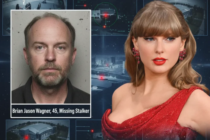 Taylor Swift's team has been increasing surveillance following the disappearance of Brian Jason Wagner