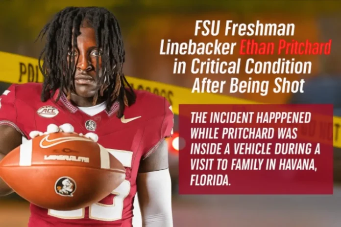 Florida State Linebacker Ethan Pritchard In Critical Condition