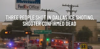Dallas ICE Facility Shooting: 3 Detainees Shot, Shooter Dead Three People Shot in Dallas ICE Shooting, Shooter Confirmed Dead