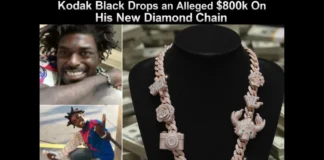 Kodak Black Rumored to Drop $800K on Diamond Chain Kodak Black spend $800k On His New Diamond Chain