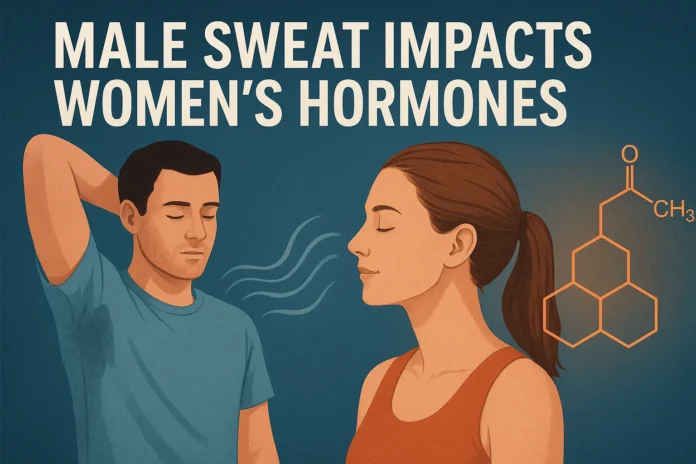 male underarm sweat effects on women