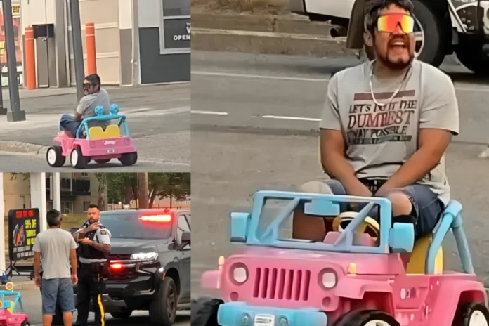 Prince George man arrested Barbie Jeep